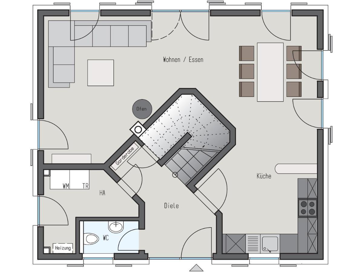 Ferienhaus Schilfrohrsaenger 26 Fuhlendorf  Exteriér fotografie
